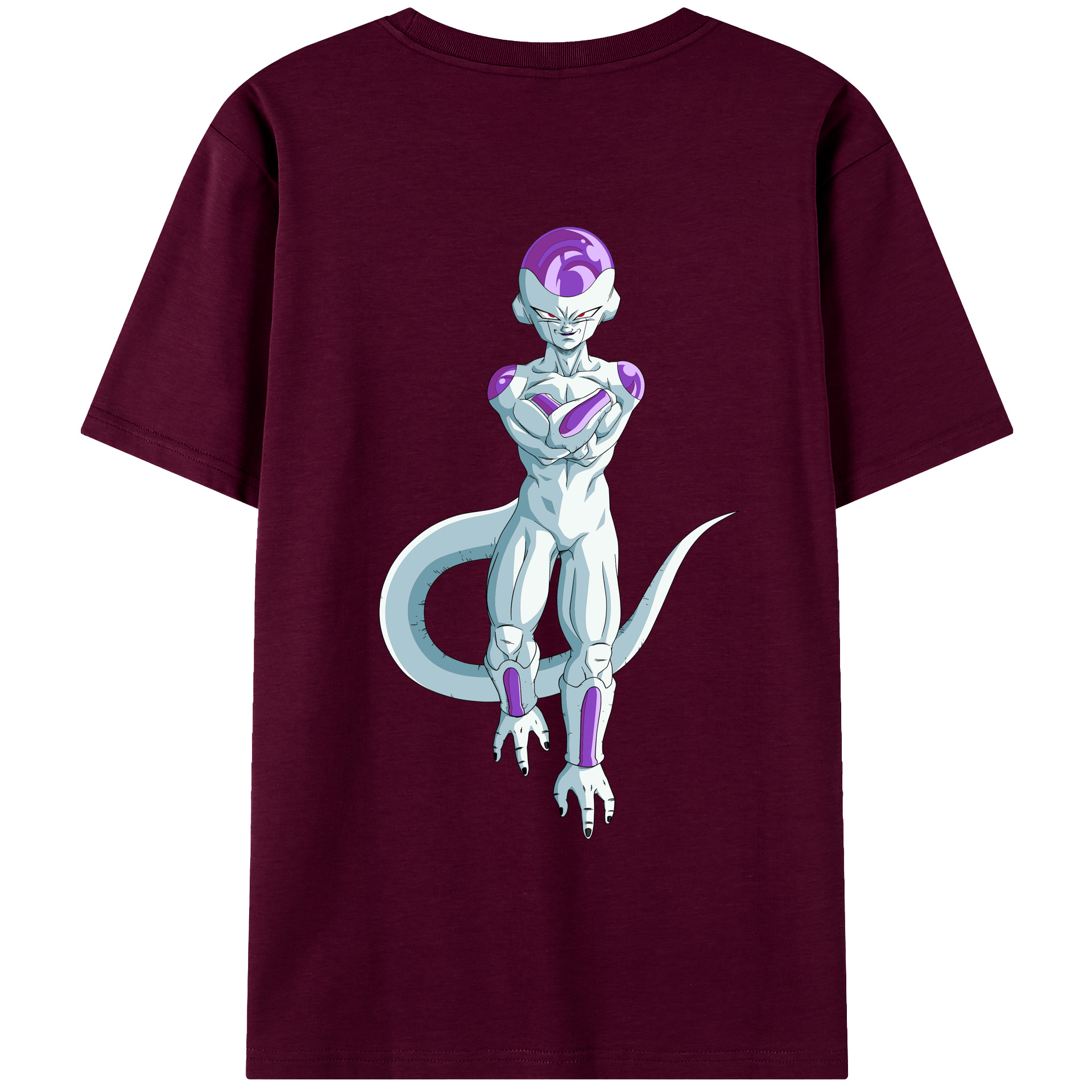 （画像用） ドラゴンボール フリーザ DRAGON BALL Frieza レディース半袖Tシャツ(バックプリント)